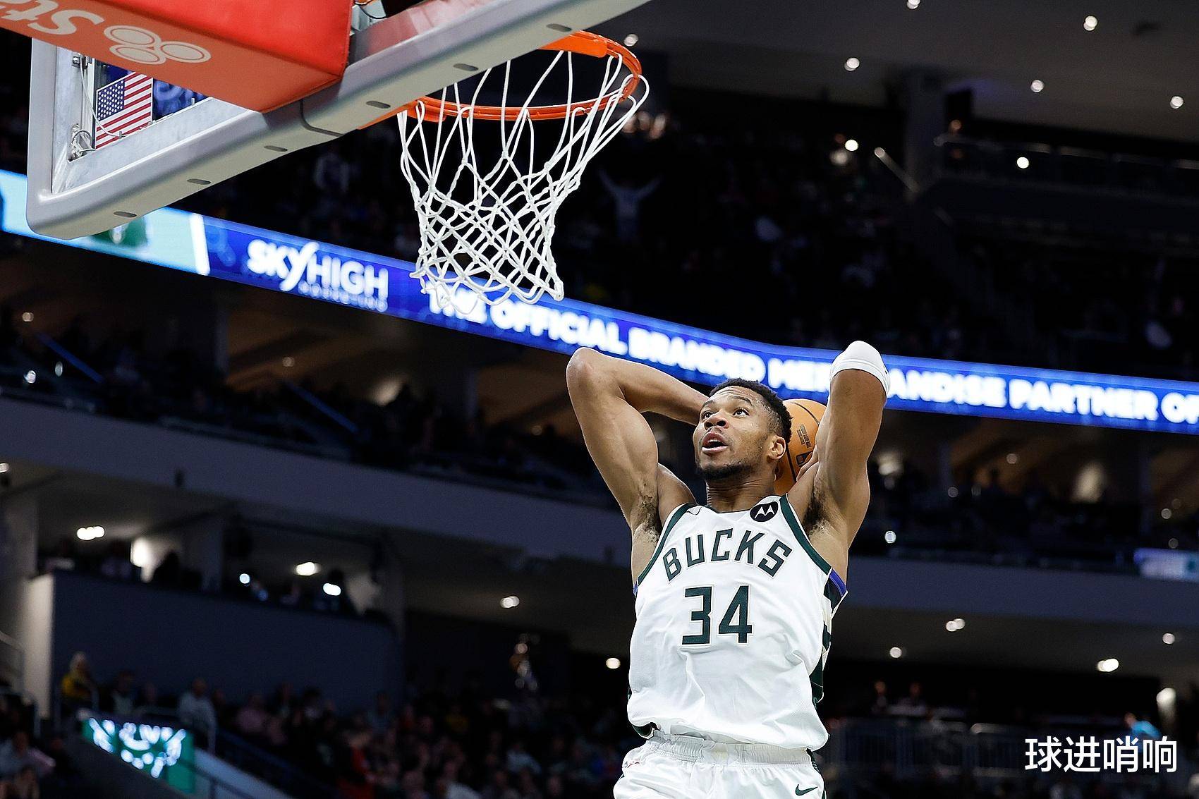 字母哥新星出色防守表现突出，篮网前途光明！